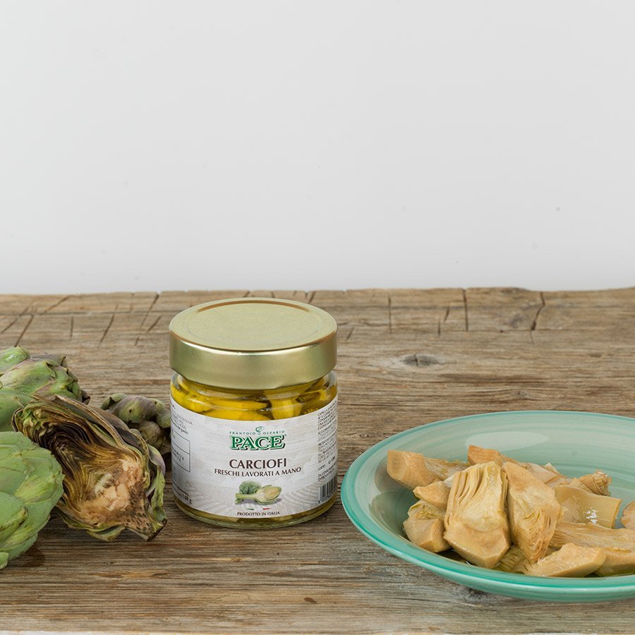 Carciofi alla Brace in Olio di Oliva