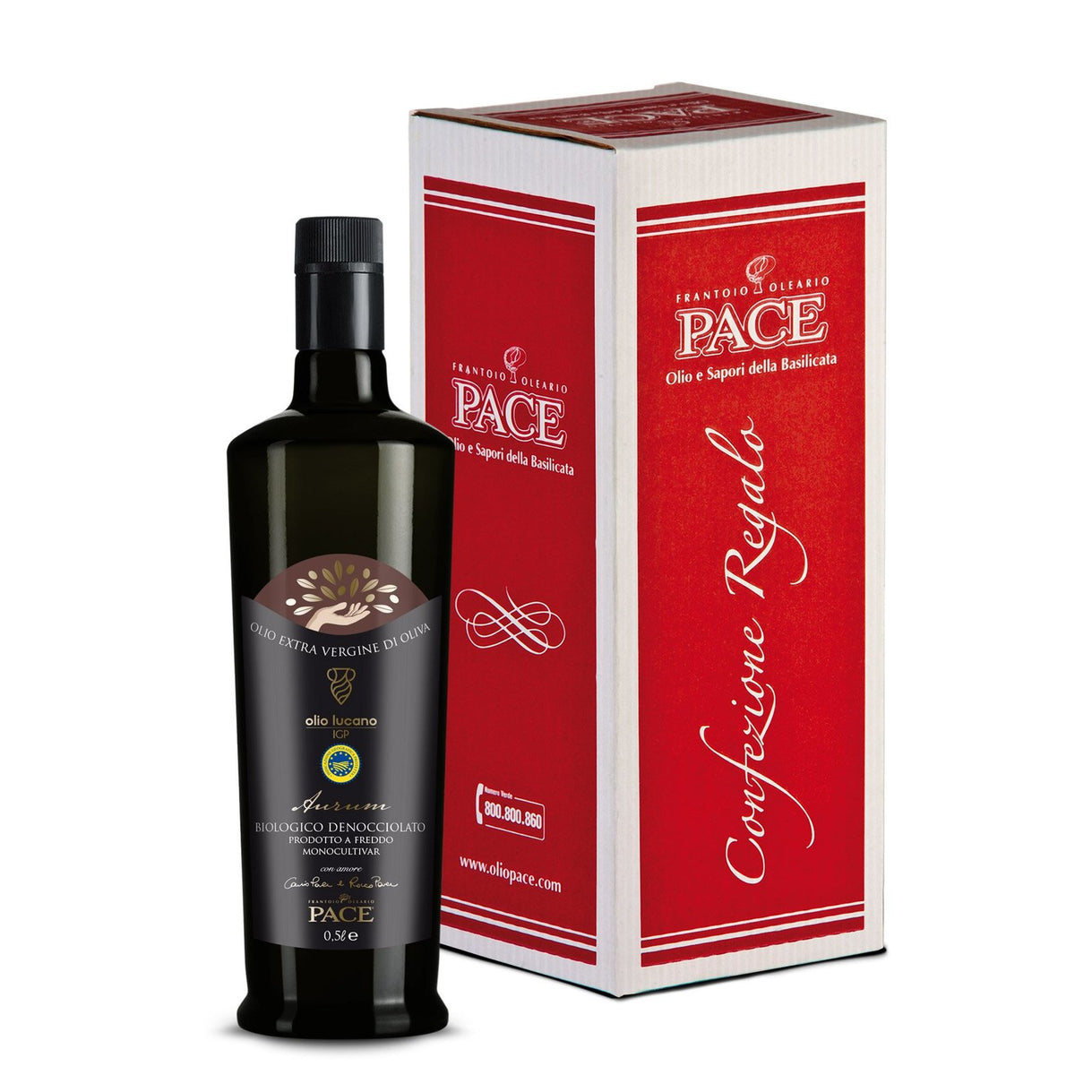 Olio Extravergine di Oliva Biologico I.G.P. Denocciolato